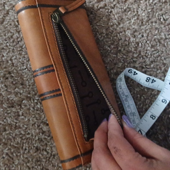 Fossil long live vintage brown leather wallet - Picture 16 of 16